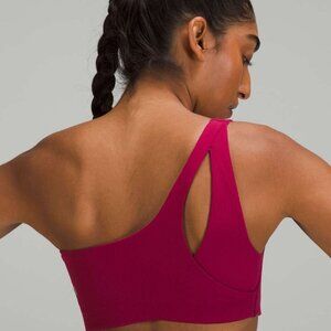 Ribbed Nulu Asymmetrical Yoga Bra *Light Support A/B Cup